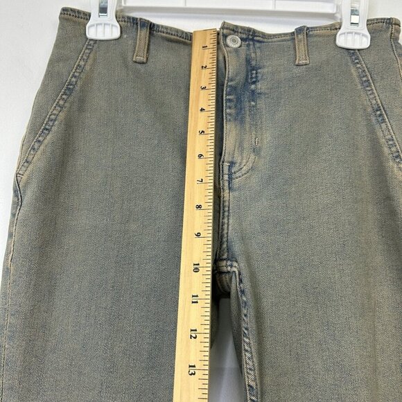 Free People Level Up Slit Bootcut Jeans Womens Size 28 Short 28S We The Free - Picture 9 of 11